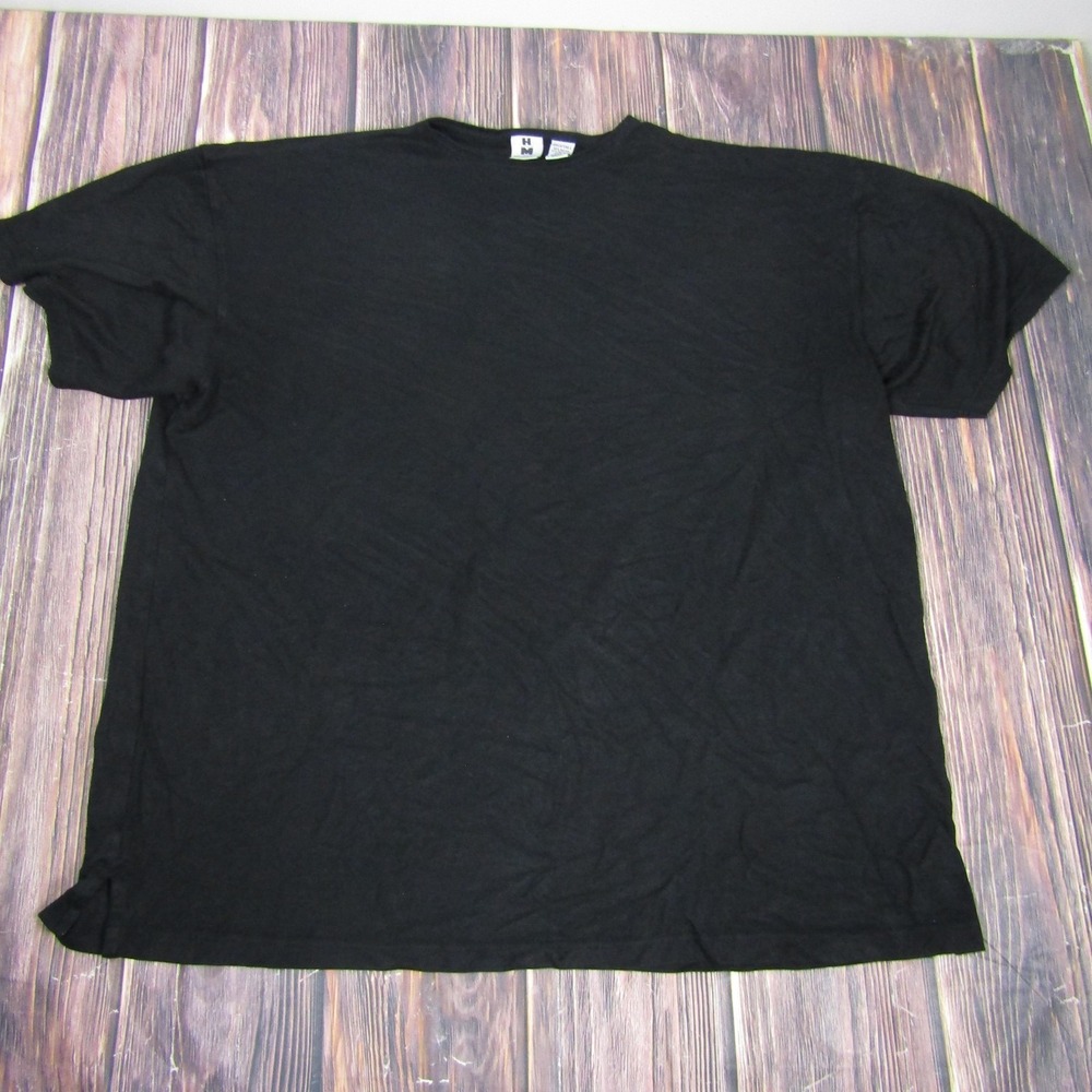 High and Mighty Shirt Mens 3XL Tall Short Sleeve Crew Rayon Polyester Basic